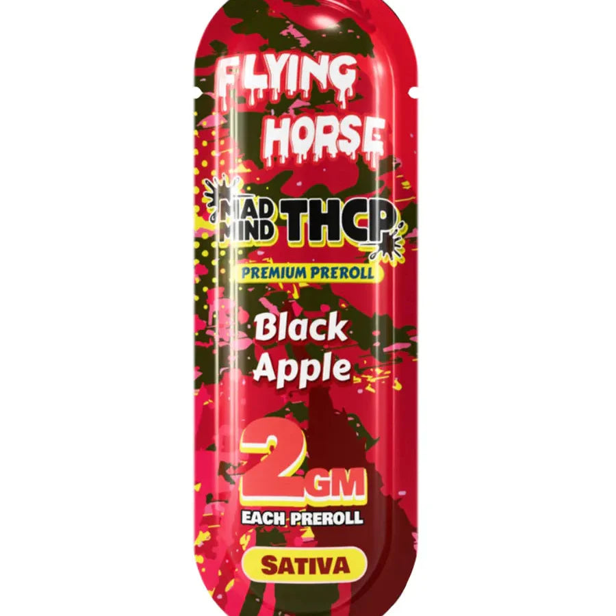 Black Apple Flying Horse Mad Mind THCP Premiumm Pre-Roll 2GM