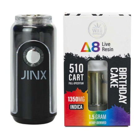 Wild Orchard JINX FatBoy 510 Battery + D8 Live Resin 1.5G 510 Cart Best Sales Price - Vape Cartridges