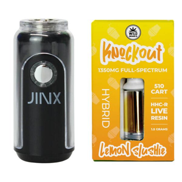 Wild Orchard JINX FatBoy 510 Battery + Knockout 510 Cart 1.5 Gram Best Sales Price - Vape Cartridges