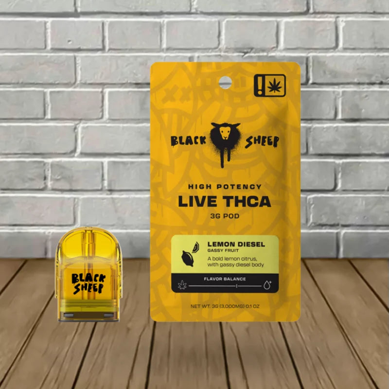 Black Sheep High Potency Live THCa 3g Refill Pod