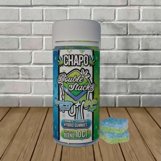 Chapo Blanco Double Stacks 2000 mg Gummies 2ct