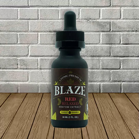 Blaze Kratom Extract RED RELAXED Tincture Best Sales Price - Kratom