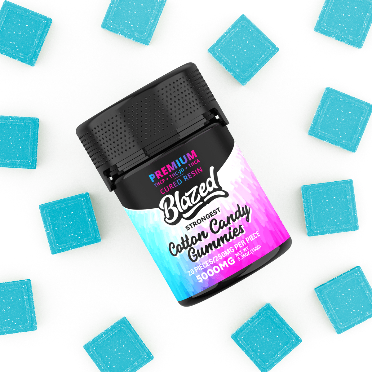 THCA + Delta 9P 5000MG Gummies – Blazed Best Sales Price - Gummies