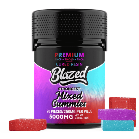 THCA + Delta 9P 5000MG Gummies – Blazed Best Sales Price - Gummies
