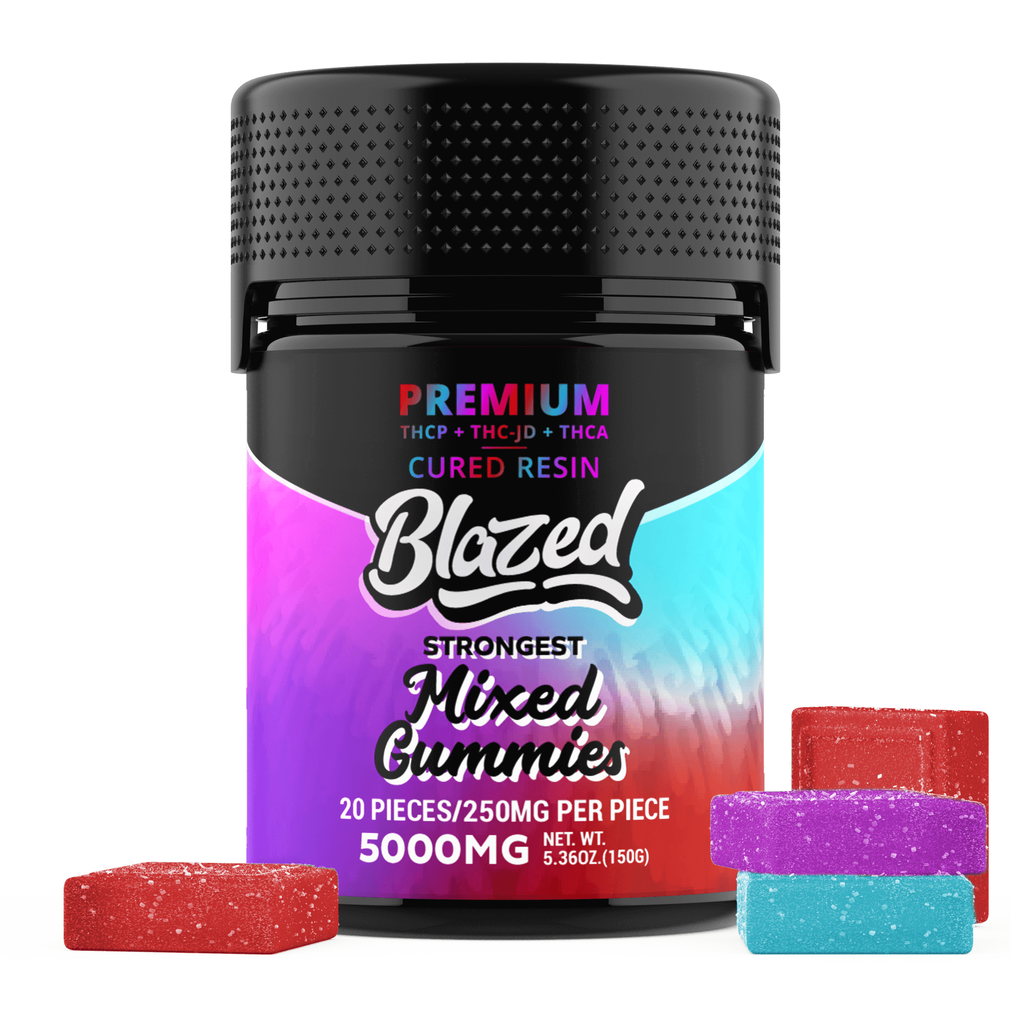 THCA + Delta 9P 5000MG Gummies – Blazed Best Sales Price - Gummies