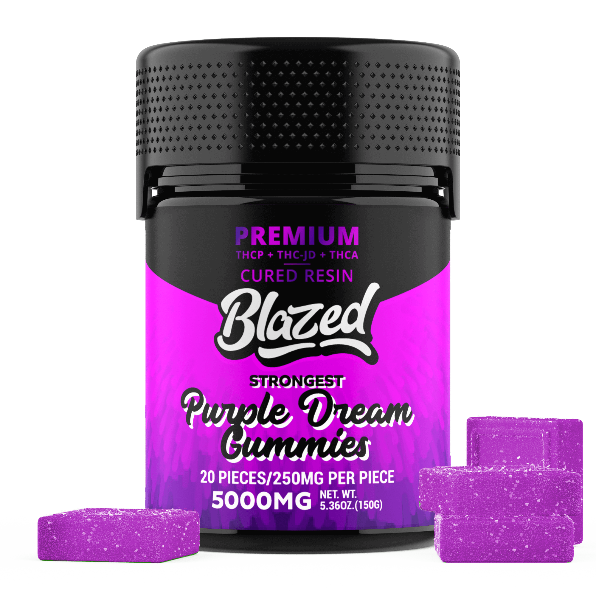 THCA + Delta 9P 5000MG Gummies – Blazed Best Sales Price - Gummies