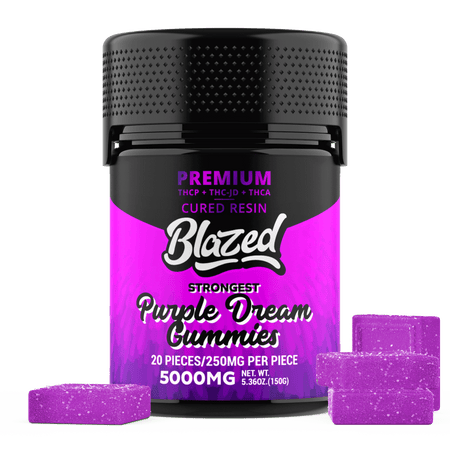 THCA + Delta 9P 5000MG Gummies – Blazed Best Sales Price - Gummies