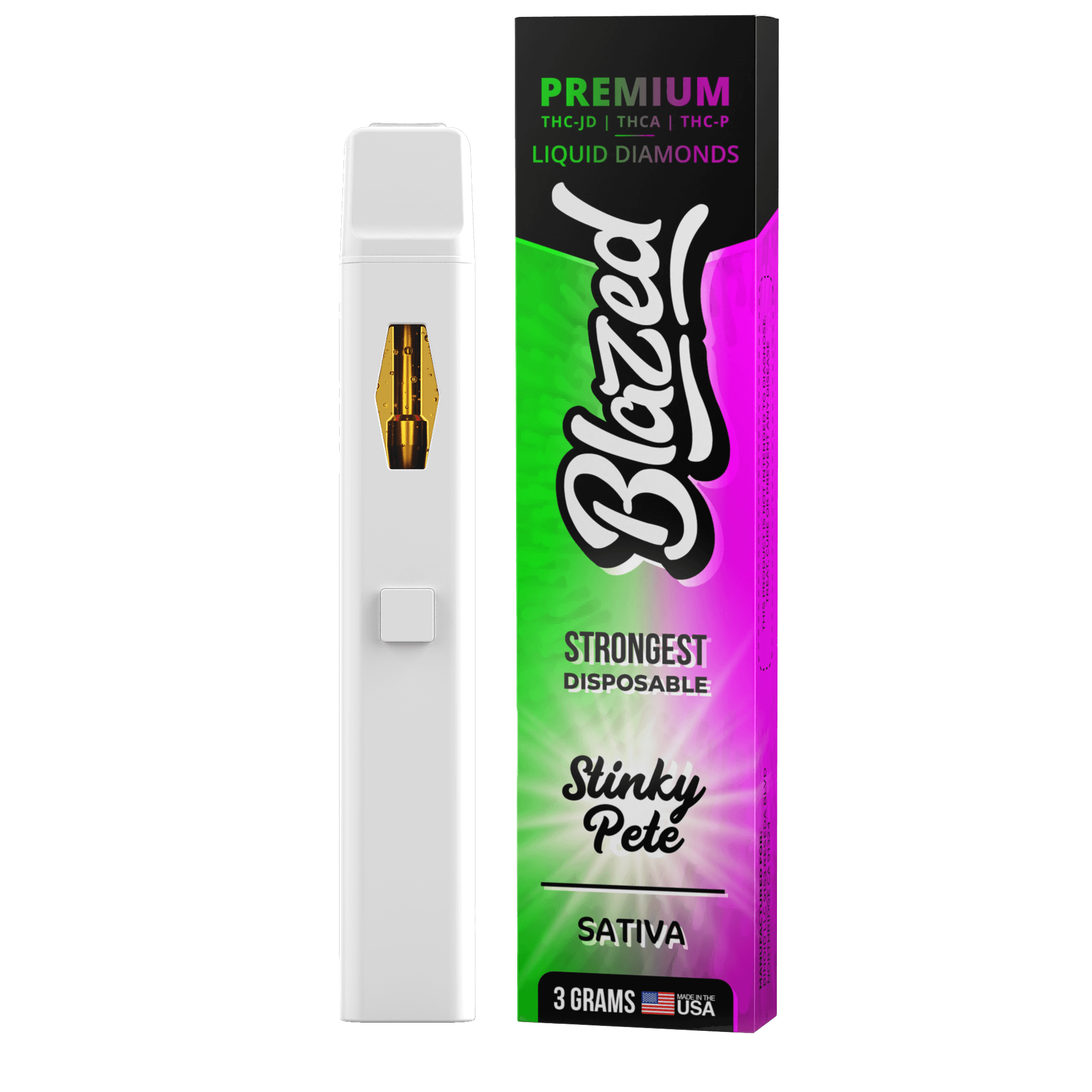 THCA + Delta 9P 3 Gram Disposable – Blazed Best Sales Price - Vape Pens