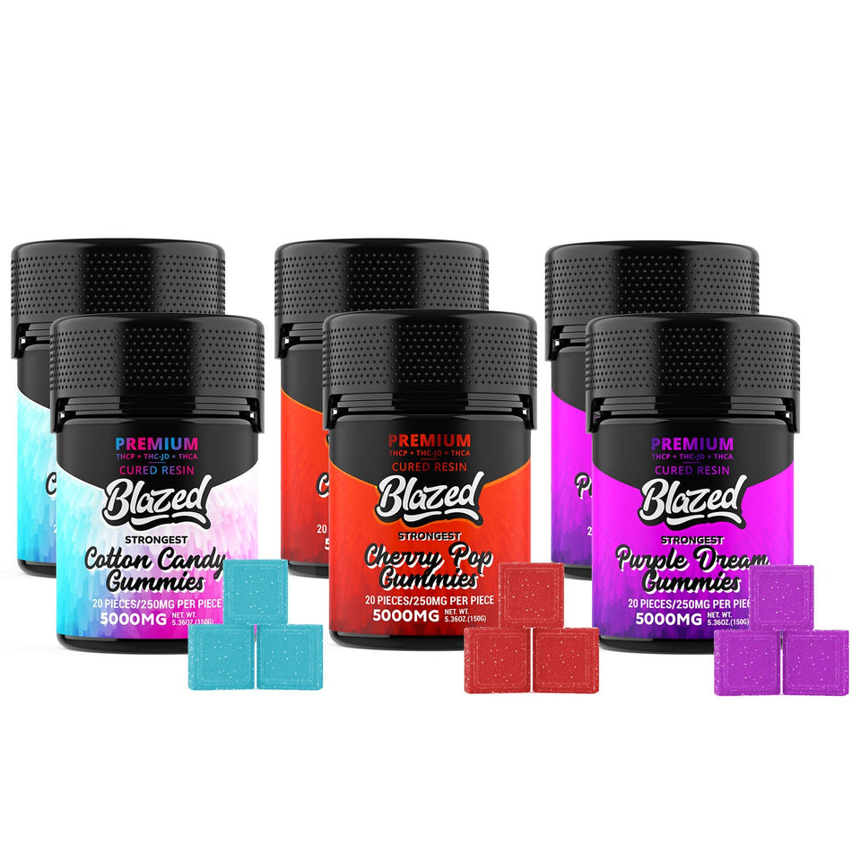 Binoid Blazed THCA + Delta 9P 5000MG Gummies Bundle