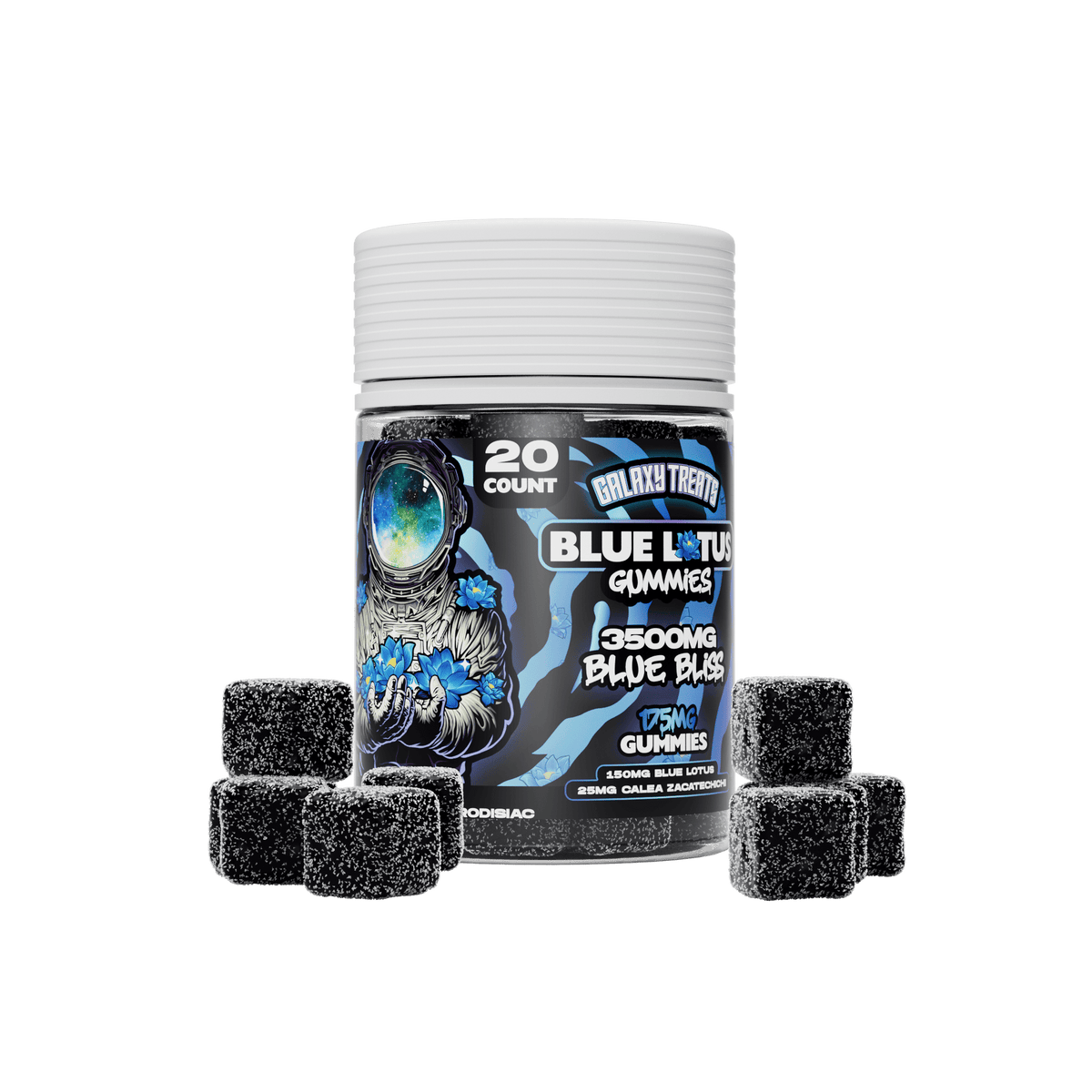 Blue Bliss Gummies: Galaxy Treats 3500mg Blue Lotus Gummies Best Sales Price - Gummies