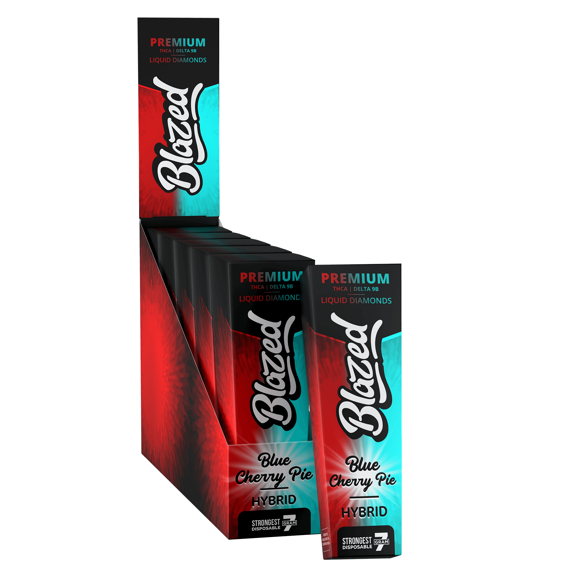 Blazed 7 Gram THCA + Delta 9B Disposable Vape Best Sales Price - Vape Pens