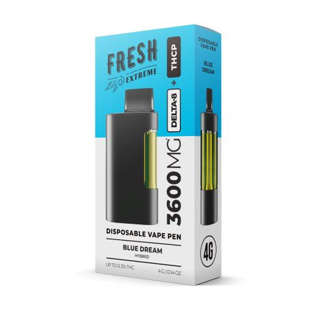 Blue Dream Disposable - Delta 8 Blend - 3600MG - Fresh Best Sales Price - Vape Pens