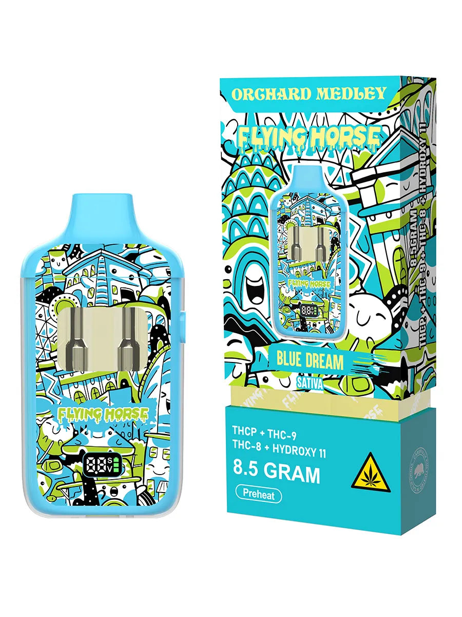 Blue Dream Flying Horse Orchard Medley Blend Disposable 8.5G