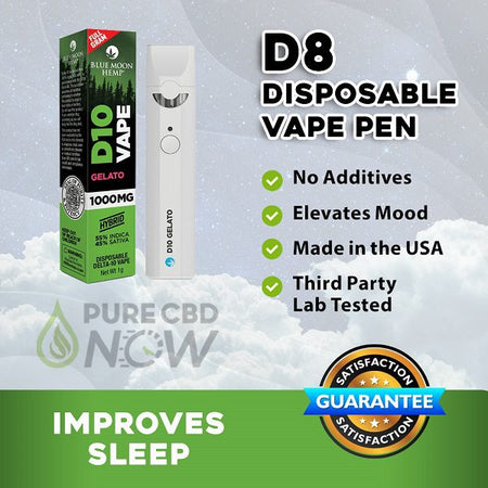 Blue Moon Hemp Delta 10 Disposable Vape Pen 1 Gram Best Sales Price - Vape Pens