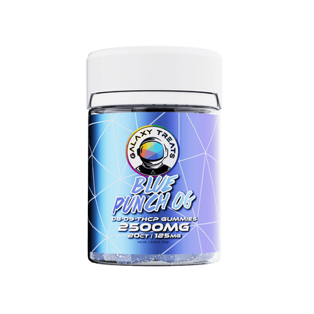 Galaxy Treats Blue Punch OG 2500mg D8 D9 THCP Gummies (20-CT) Best Sales Price - Gummies