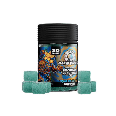 Galaxy Treats Blue Punch OG 2500mg D8 D9 THCP Gummies (20-CT) Best Sales Price - Gummies