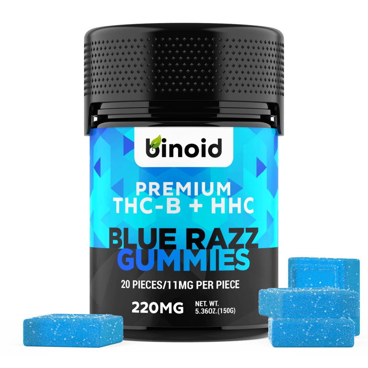 THC-B + HHC Gummies – Blue Razz (RELEASE SALE) Best Sales Price - Gummies