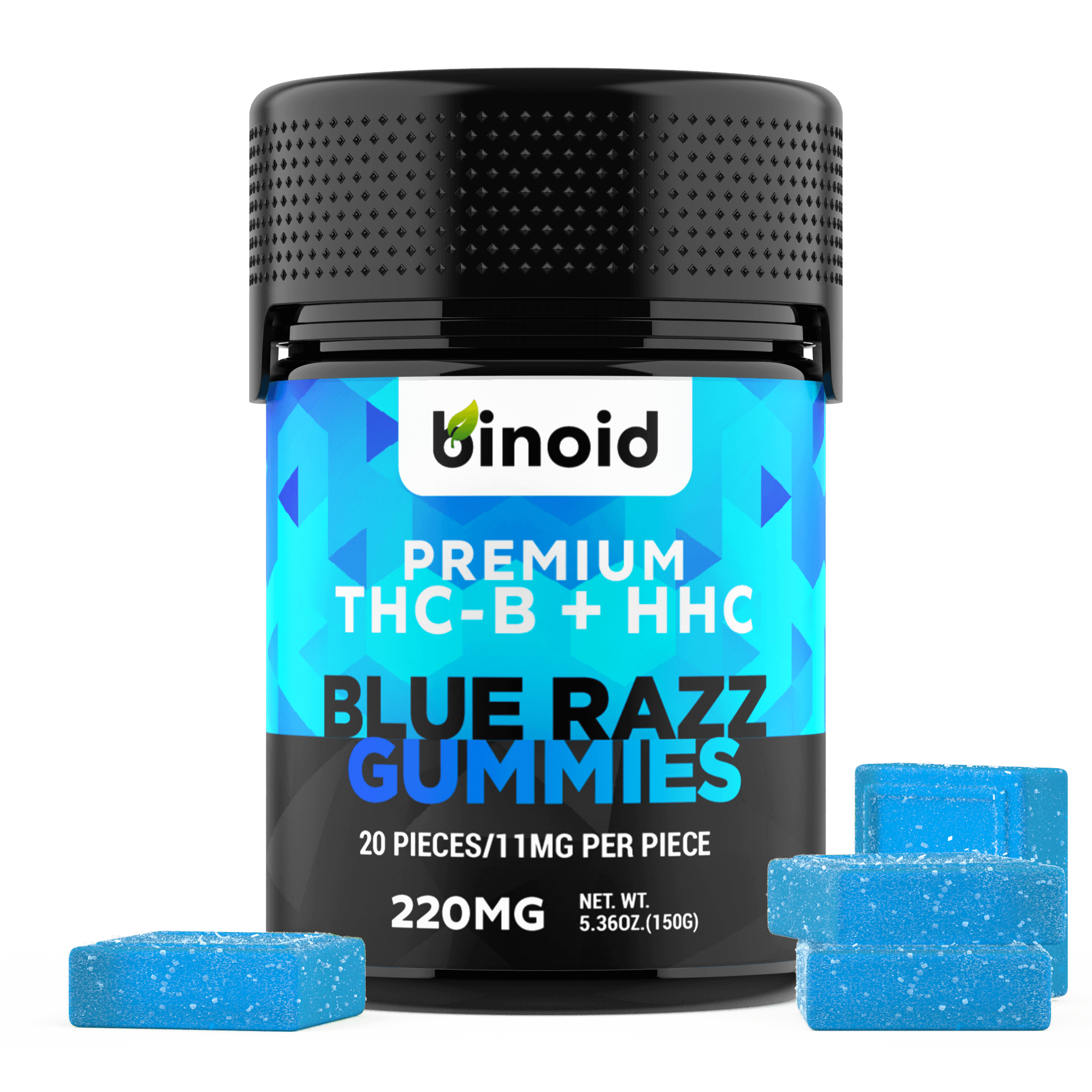 THC-B + HHC Gummies – Blue Razz (RELEASE SALE) Best Sales Price - Gummies