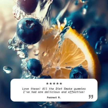 Diet Smoke Blueberry Lemonade Gummies DELTA-8 THC Best Sales Price - Gummies
