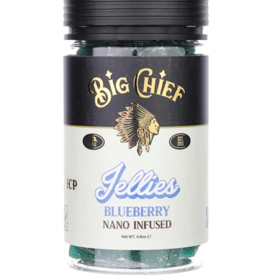 Blueberry Big Chief Extra Strength THC-P Gummies 15000MG