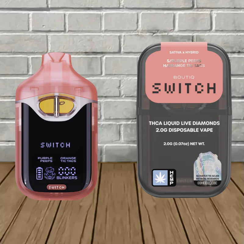 Boutiq Switch V4 THC-A Disposable Vape 2G