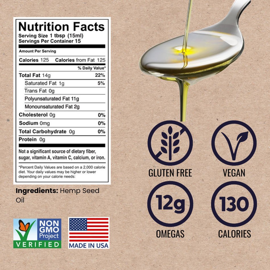 Evo Hemp - Hemp Seed Oil