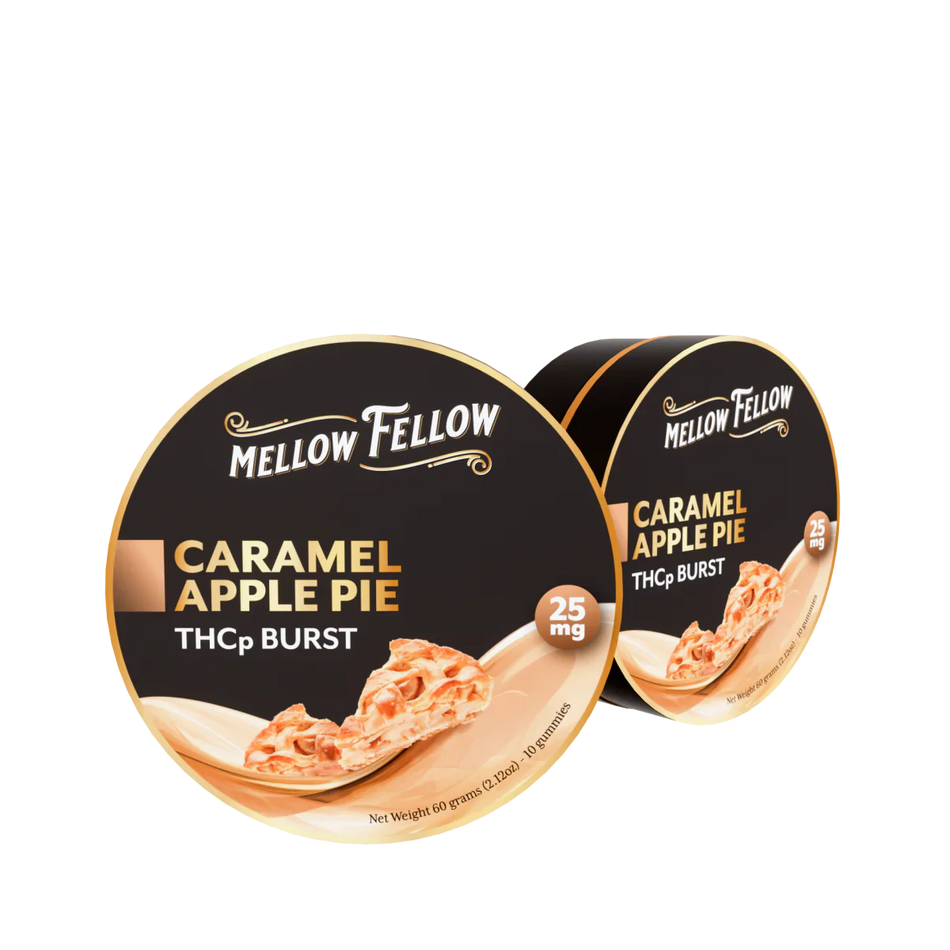 Mellow Fellow THCp Bursts Edibles - Caramel Apple Pie - 25mg