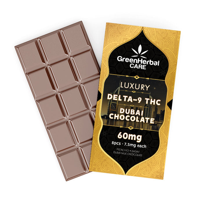 GHC Delta-9 THC Dubai Chocolate