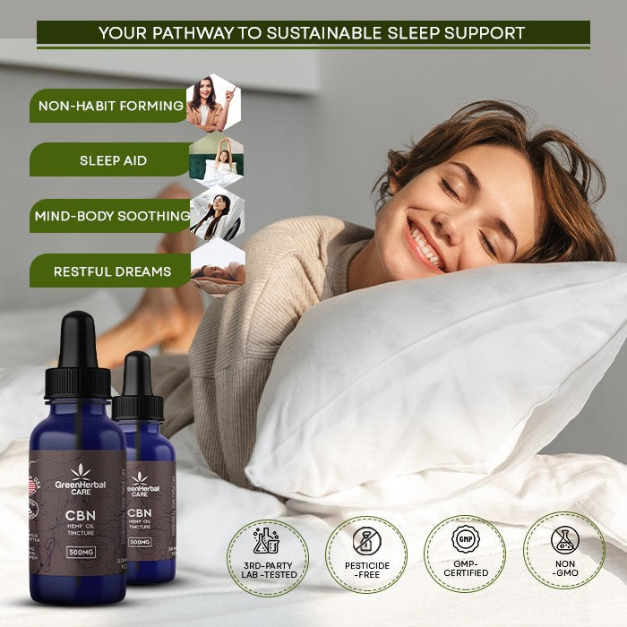 Green Herbal Care GHC CBN Oil Best Sales Price - Tincture Oil