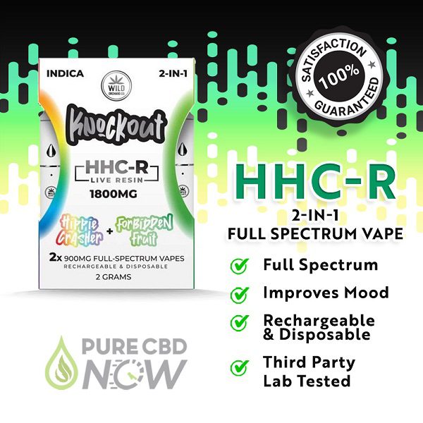 Wild Orchard Knockout 2-In-1 HHC-R Live Resin Full-Spectrum Vapes 1 Gram Best Sales Price - Vape Pens