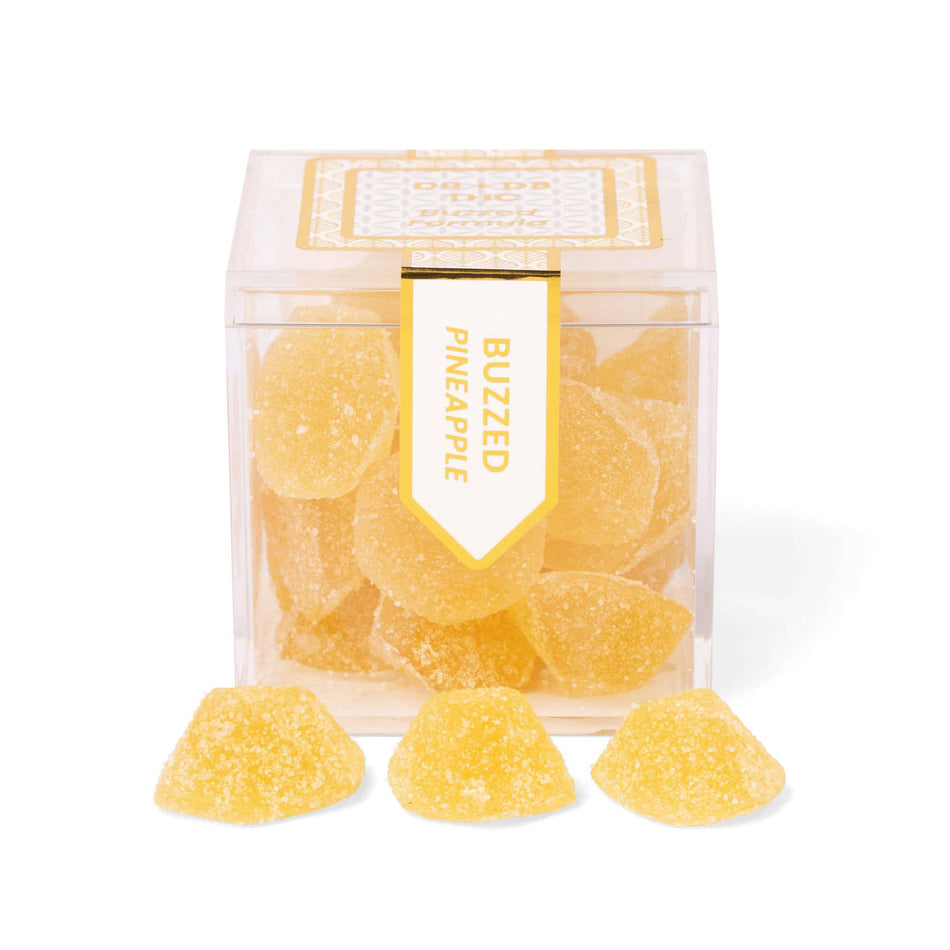 TribeTokes Buzzed THC Gummies | Extra Strength with Delta 8 THC | Pineapple