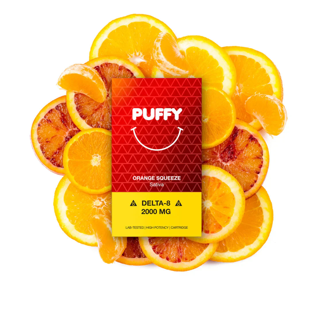 Puffy Delta 8 THC Cartridge - 2g Best Sales Price - Vape Cartridges
