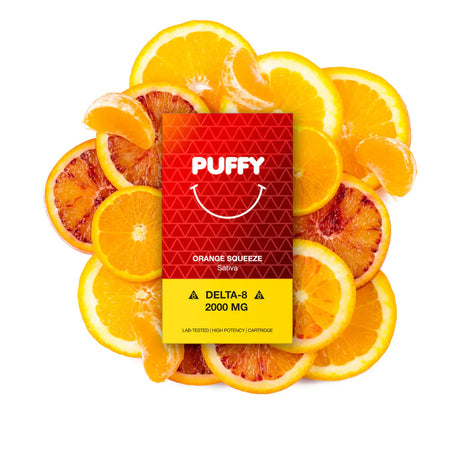 Puffy Delta 8 THC Cartridge - 2g Best Sales Price - Vape Cartridges