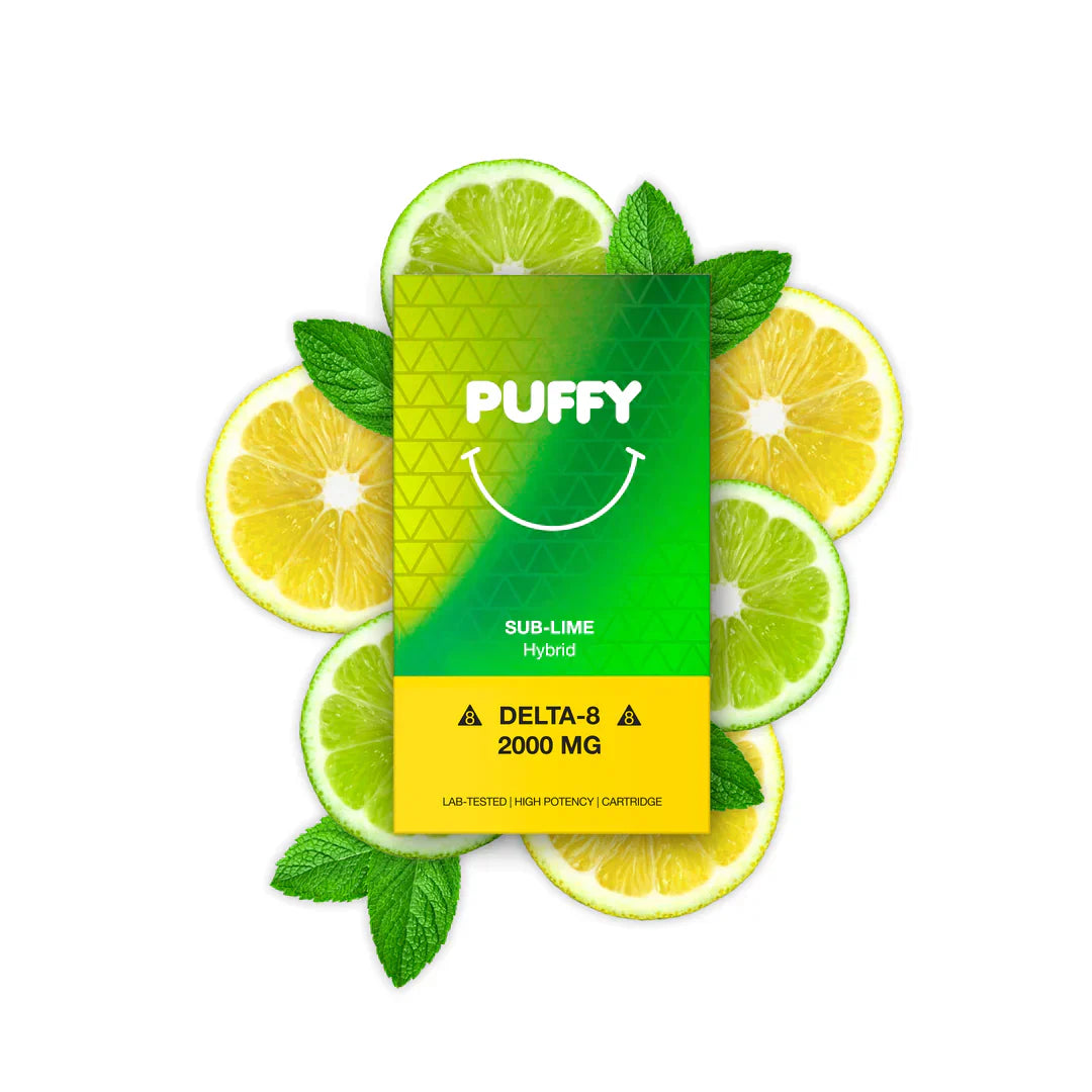 Puffy Delta 8 THC Cartridge - 2g Best Sales Price - Vape Cartridges