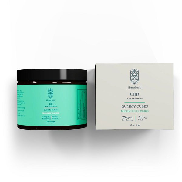Hemplucid CBD Gummies Cubes 25mg Per Piece Best Sales Price - Gummies