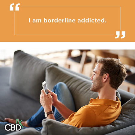 CBDFX CBD Edibles - Vegan Protein Peanut Butter CBD Cookie 20MG Best Sales Price - Gummies