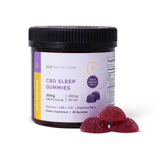 CBD Sleep Gummies with CBN & THC