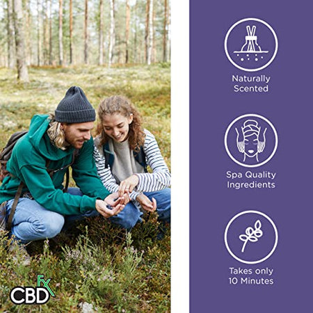 CBDfx 50mg CBD Night/Lavender Face Mask Spa Quality Ingredients Single Best Sales Price - Beauty