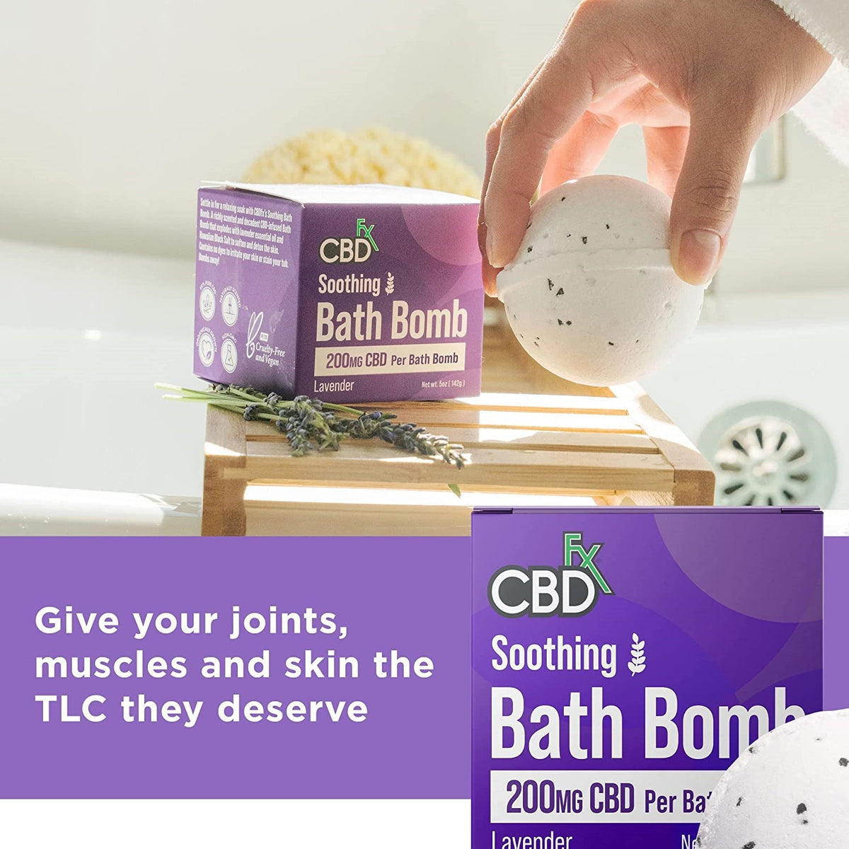 CBDfx CBD BATH BOMB - RECHARGE EUCALYPTUS 200MG Best Sales Price - Beauty
