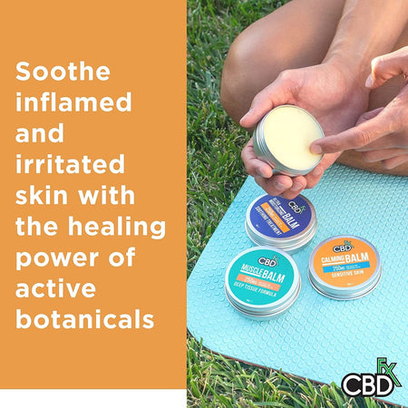 CBDfx Calming Balm 250mg CBD Best Sales Price - Topicals