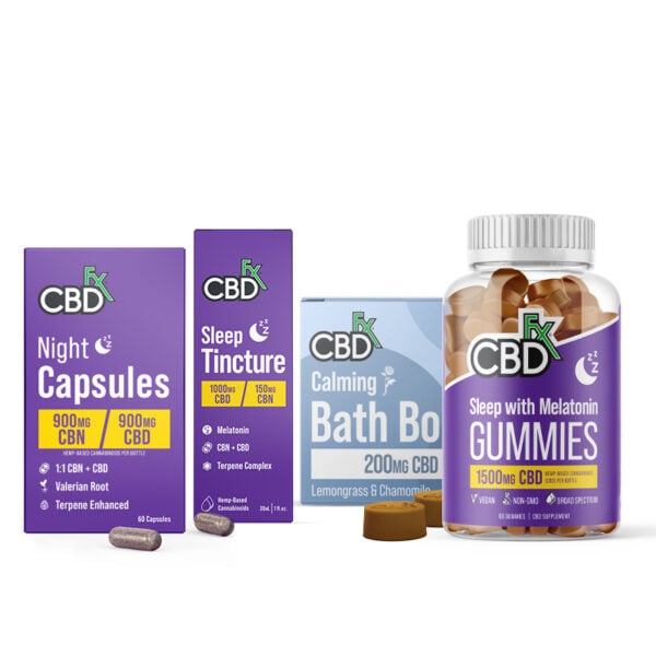 CBDfx CBD Sleep Set Bundle