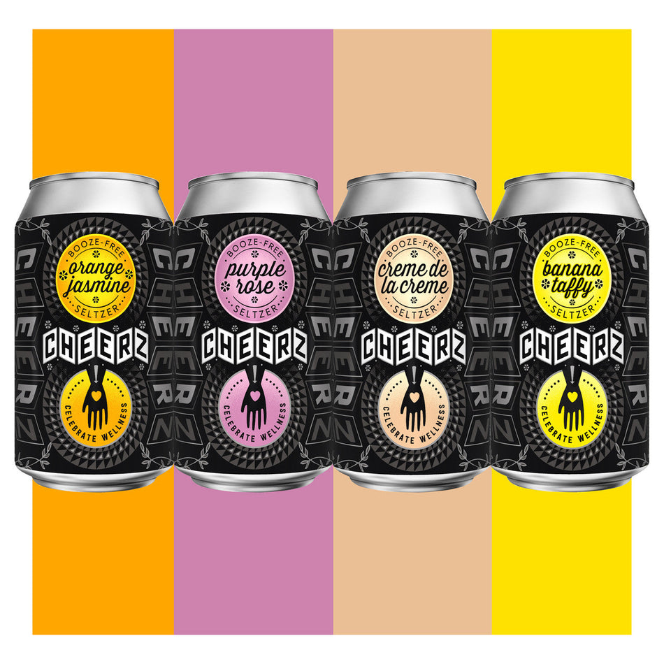 Mighty Kind Drinks: Cheerz Seltzer Sampler Pack