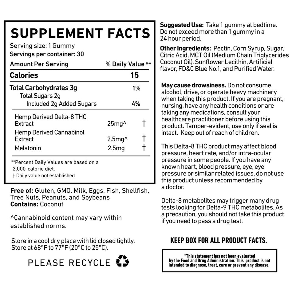 Cannabis Life Blue Dream Bedtime Gummies Best Sales Price - Gummies