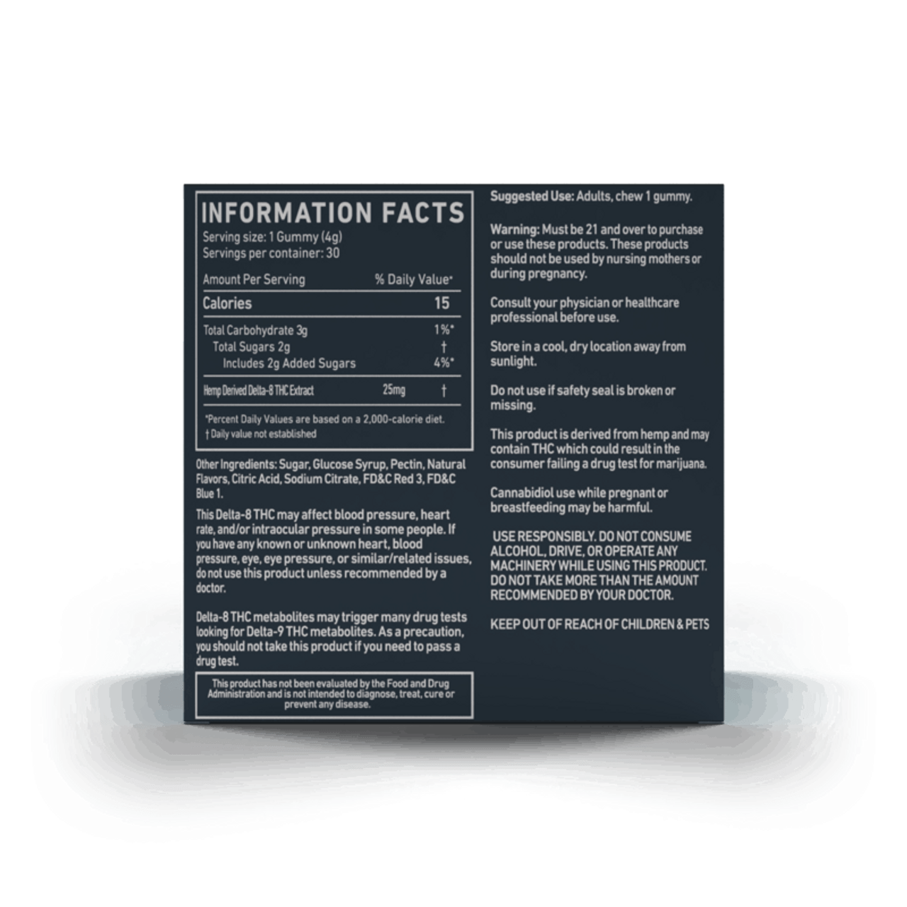 Cannabis Life BERRY BLAST DELTA-8 GUMMIES - (30CT) 750MG Best Sales Price - Gummies