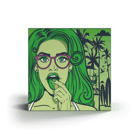 Cannabis Life GREEN APPLE DELTA-8 GUMMIES – (30CT) 1500MG Best Sales Price - Gummies