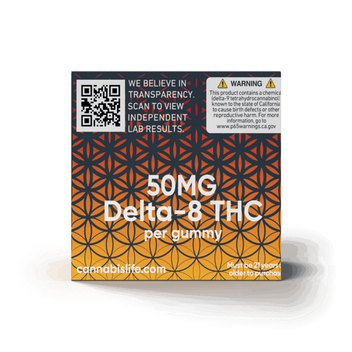 Cannabis Life MANGO HAZE DELTA-8 GUMMIES – (30CT) 1500MG Best Sales Price - Gummies