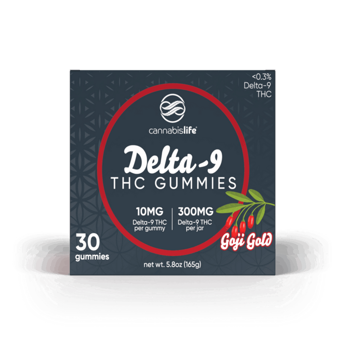 Cannabis Life GOJI GOLD DELTA-9 GUMMIES - (30CT) 300MG Best Sales Price - Gummies