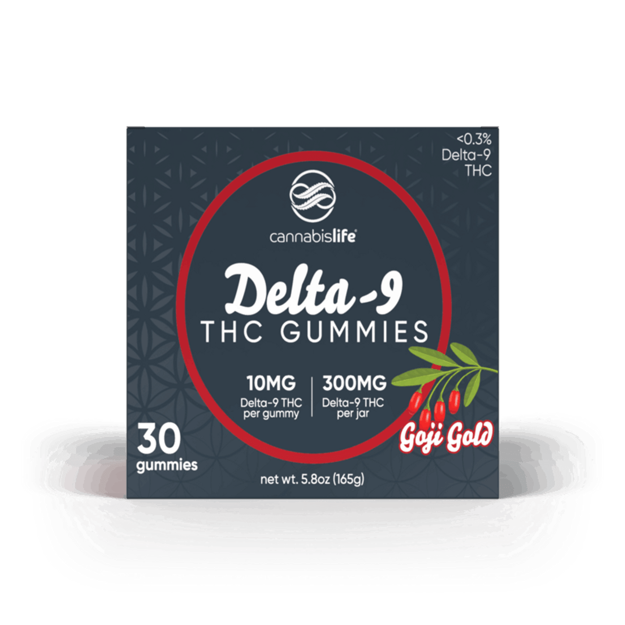 Cannabis Life GOJI GOLD DELTA-9 GUMMIES - (30CT) 300MG Best Sales Price - Gummies