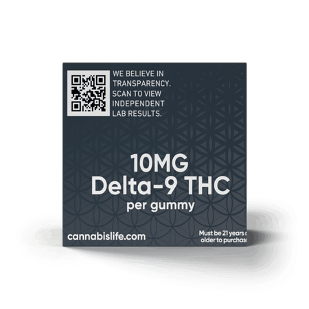 Cannabis Life LEMON LIME DELTA-9 GUMMIES - (30CT) 300MG Best Sales Price - Gummies