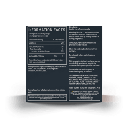 Cannabis Life ORANGE CRUSH DELTA-9 GUMMIES - (30CT) 300MG Best Sales Price - Gummies